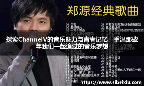 探索ChannelV的音乐魅力与青春记忆，重温那些年我们一起追过的音乐梦想